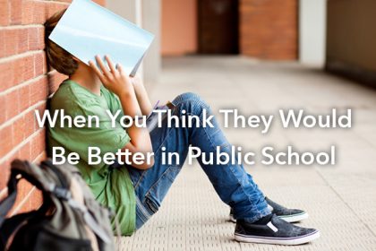 A Gentle Reminder Of Why You Homeschool Your Children