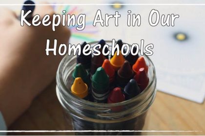 A Fresh Way To Incorporate Art Into Your Homeschool Schedule