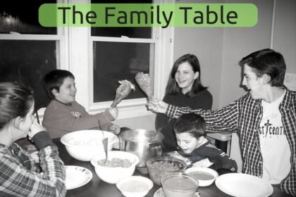 Turn Your Table Into The Family Time Zone