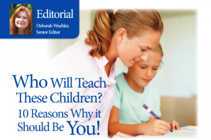 10 Reasons Why You Should Homeschool Your Children