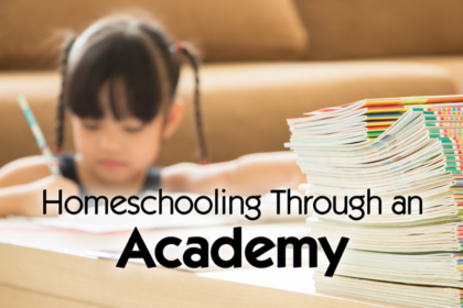 homeschooling through an academy