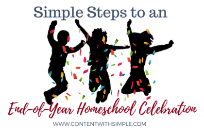 homeschool celebration