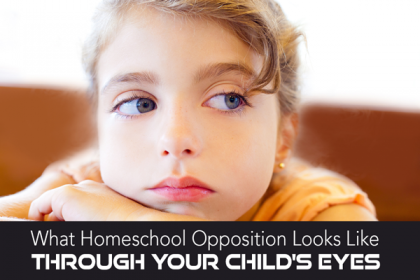 homeschool opposition