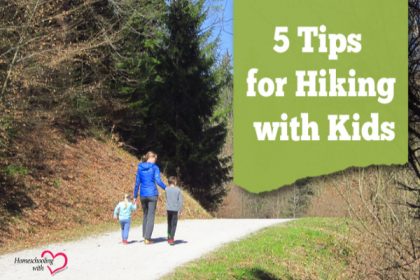 hiking with kids
