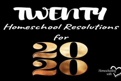 homeschool resolutions