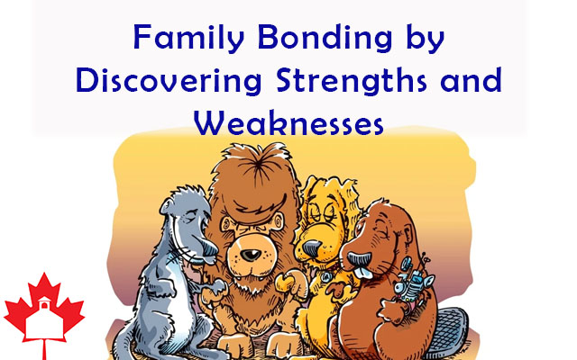 Family Bonding by Discovering Strengths and Weaknesses [Incredible creatures praying image]