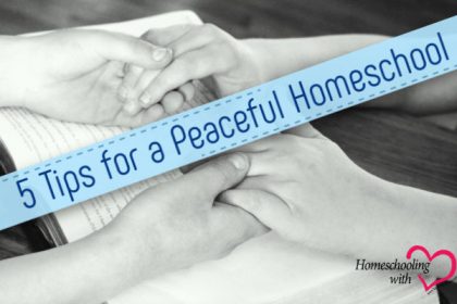 peaceful homeschool