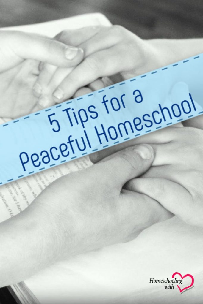 peaceful homeschool