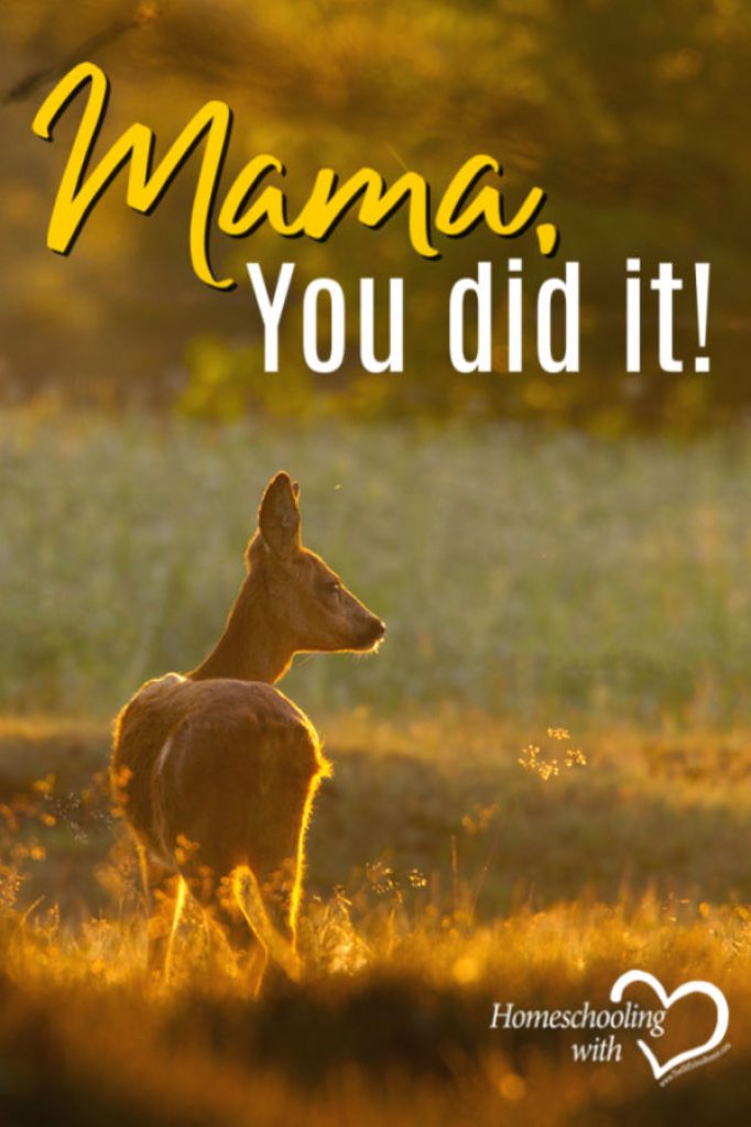 Hey Mama Monday: Mama, You Did It!