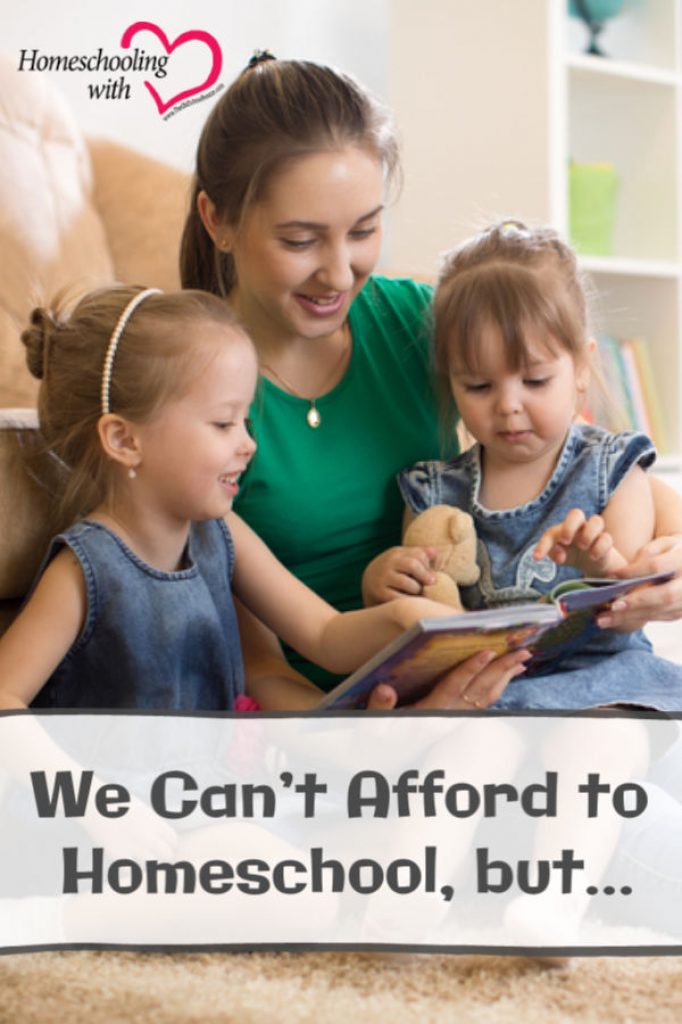 afford to homeschool