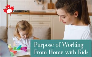 Homeschooling and working from home with kids