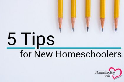 tips for new homeschoolers