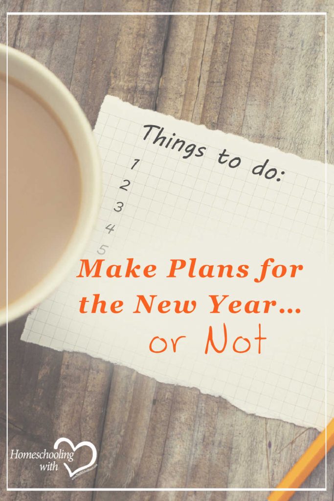 plans for the new year