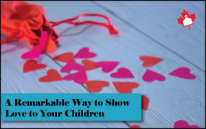 cutout hearts (from parents to kids)
