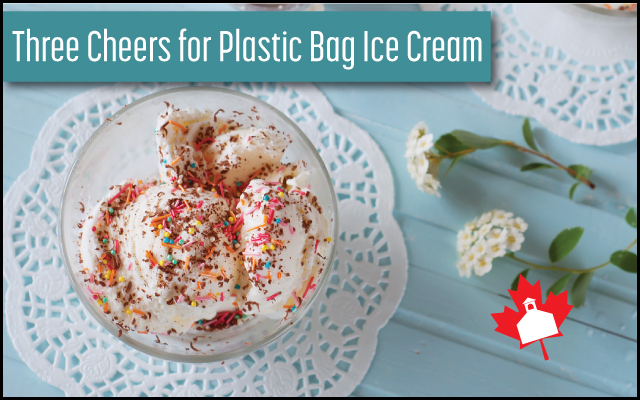 homemade ice cream
