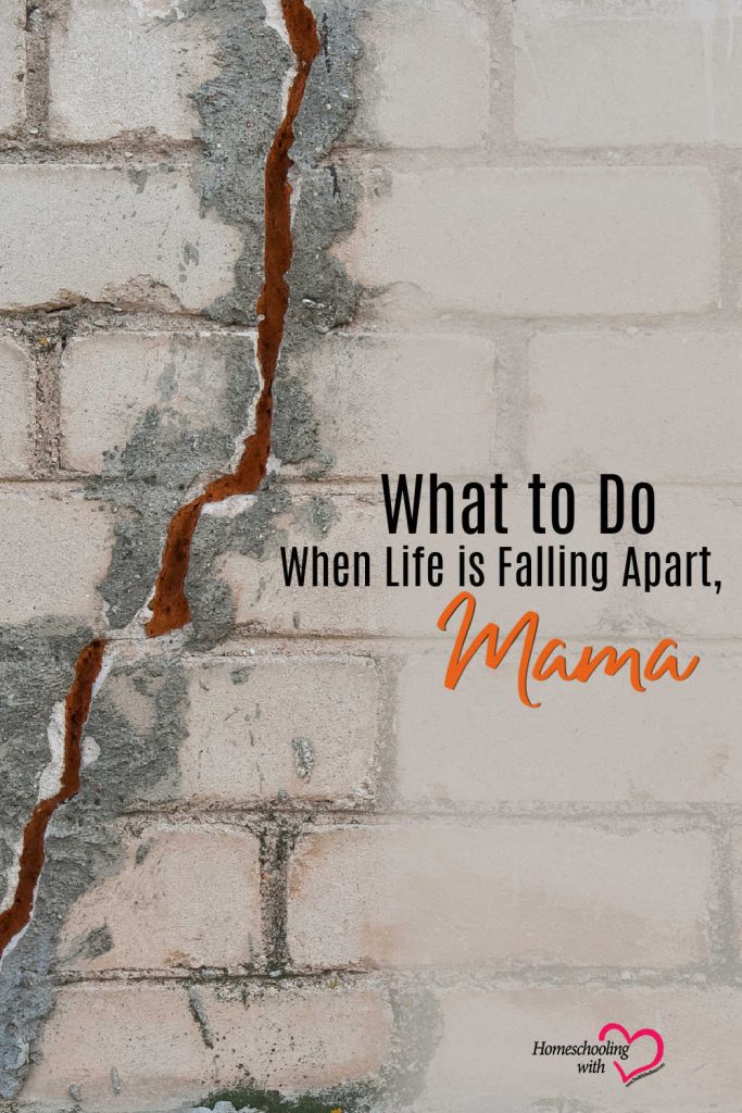 life is falling apart
