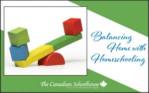 balancing homeschool and housework