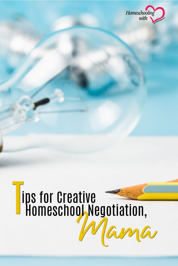 Hey Mama Monday: Tips for Creative Homeschool Negotiation, Mama