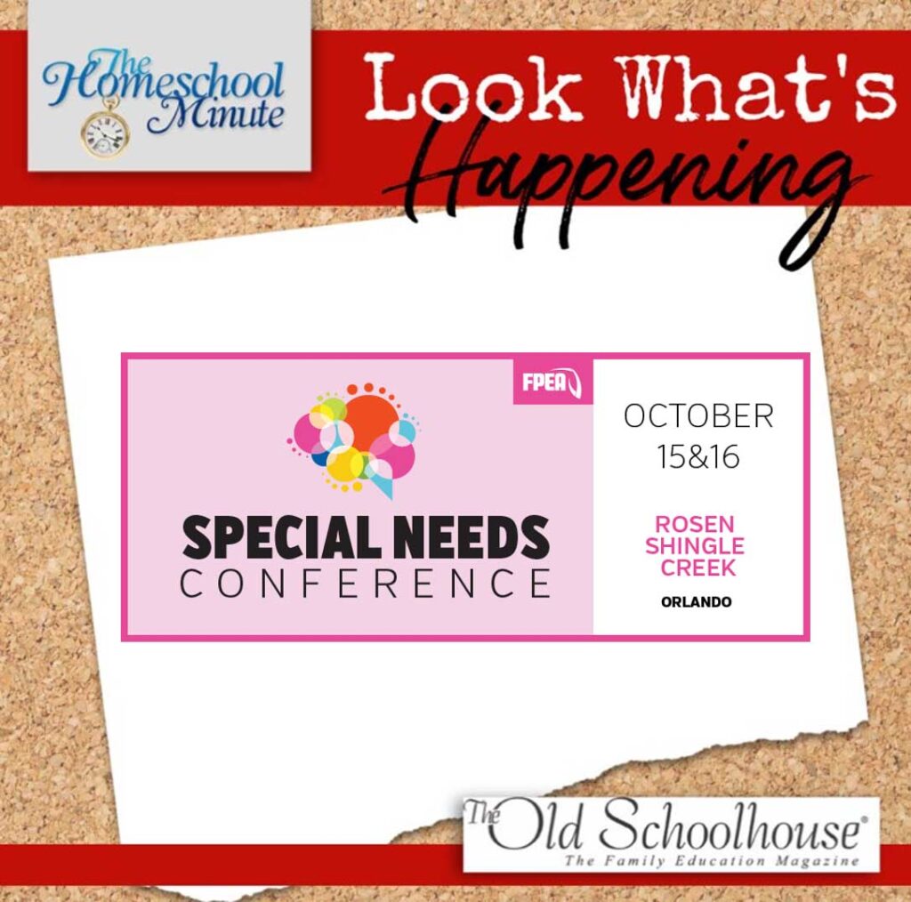 October 15 & 16 Special Needs Conference at Rosen Shingle Creek in Orlando