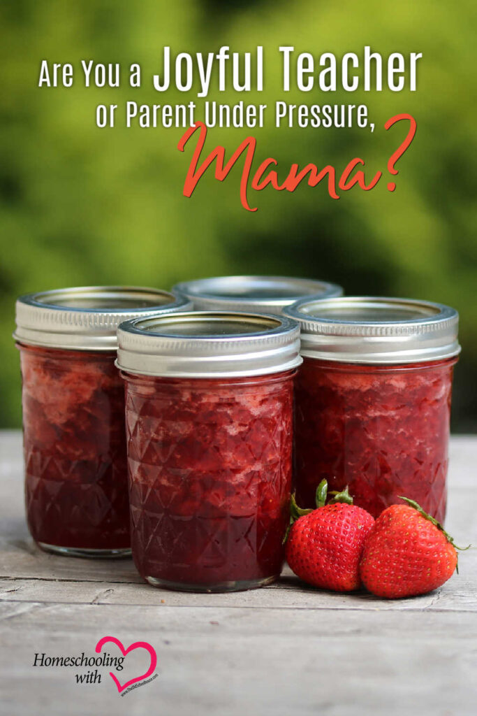 Hey Mama Monday: Are You a Joyful Teacher or Parent Under Pressure, Mama?