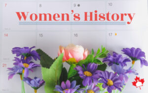 flowers "Women's History