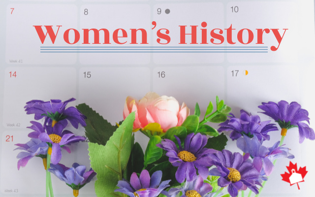 flowers "Women's History