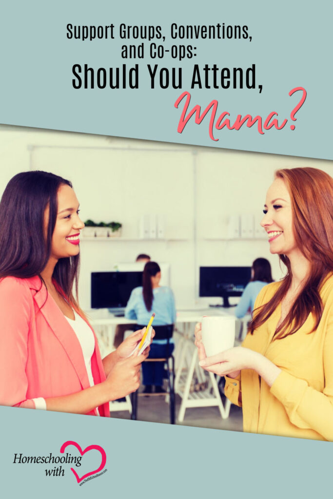 Hey Mama Monday: Support Groups, Conventions, and Co-ops: Should You Attend, Mama?