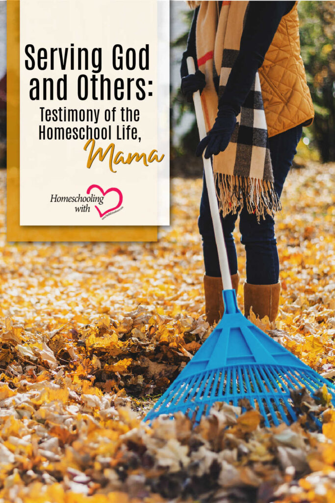 Serving God and Others: Testimony of the Homeschool Life, Mama
