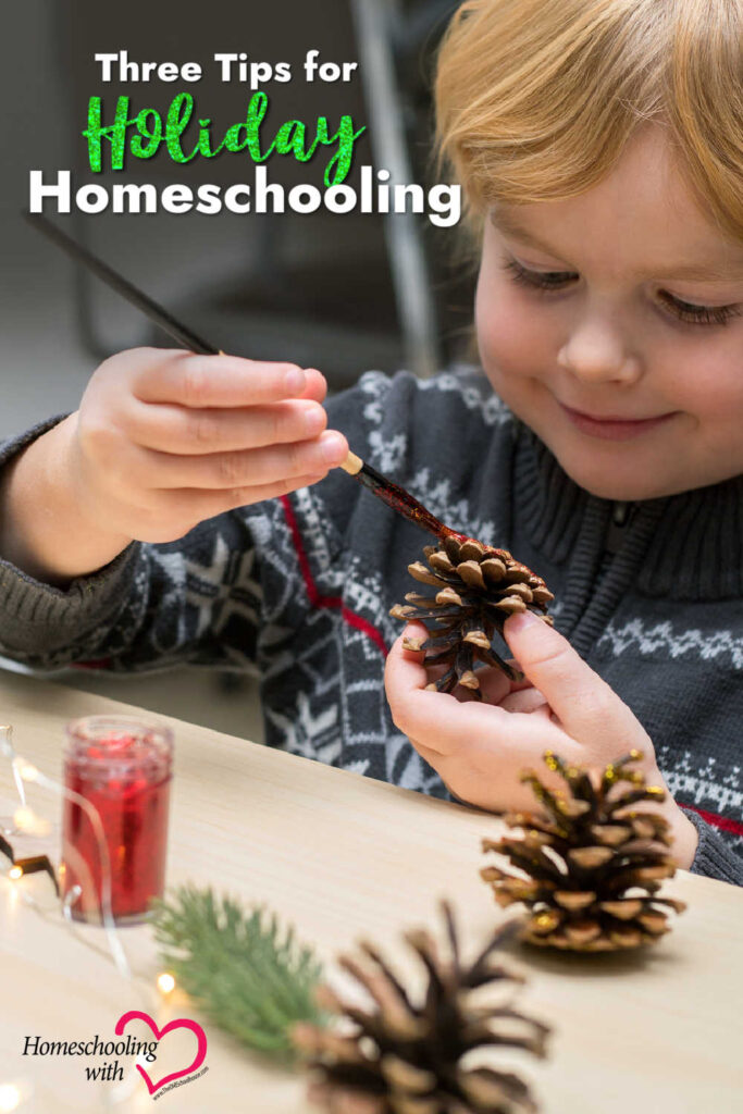 3 Tips for Holiday Homeschooling
