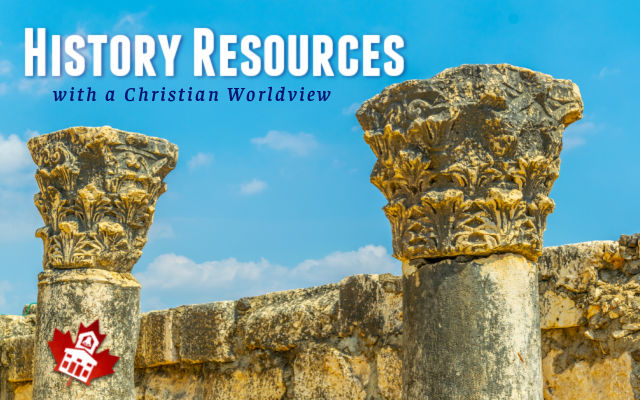 History Resources for a Christian Worldview - image of ancient pillars