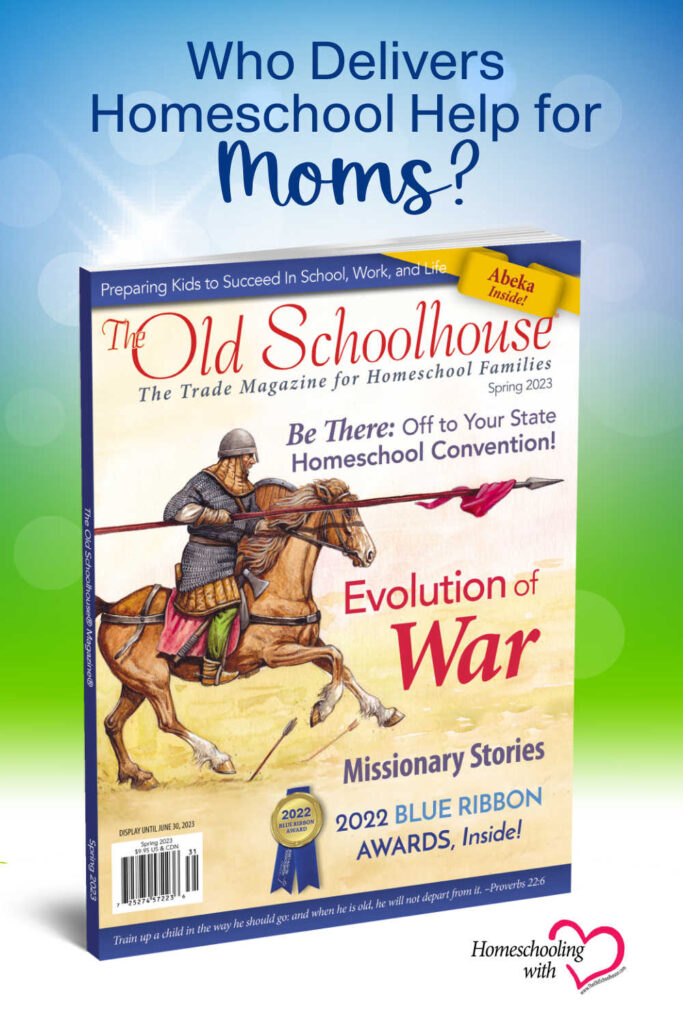 Who Delivers Homeschool Help for Moms?