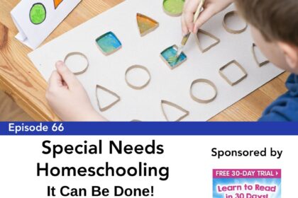 Episode 66: Special Needs Homeschooling: It Can Be Done!