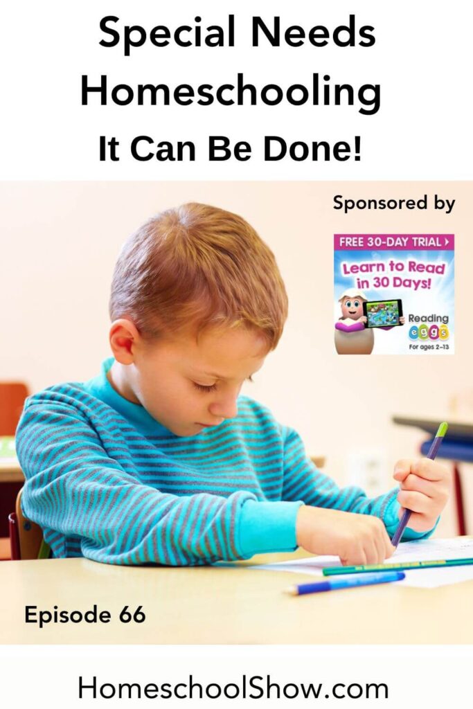 Episode 66: Special Needs Homeschooling: It Can Be Done!