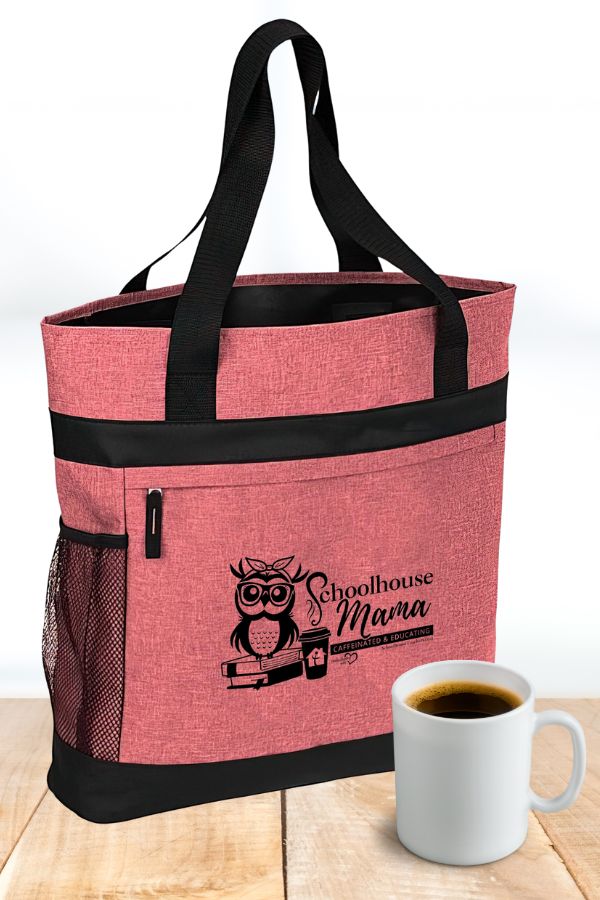 Schoolhouse Mama Owl Tote - Image 3