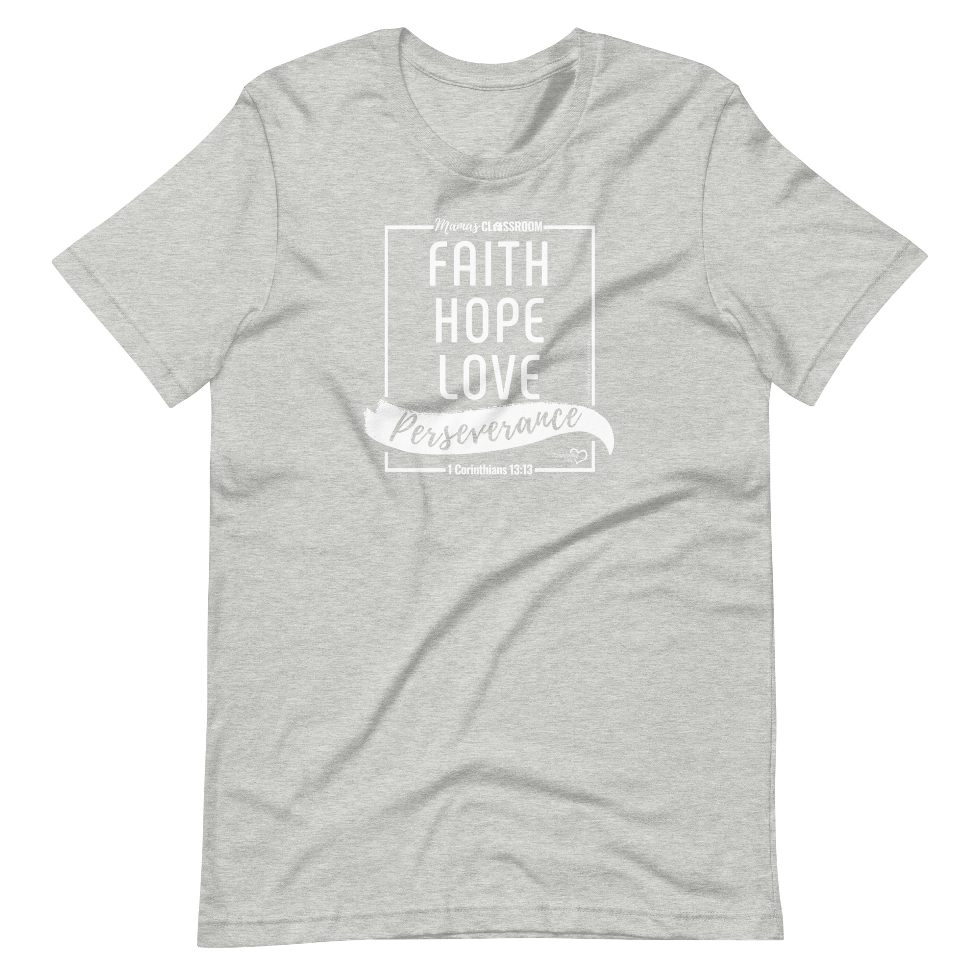Faith Hope Love t-shirt (white logo) - Image 9