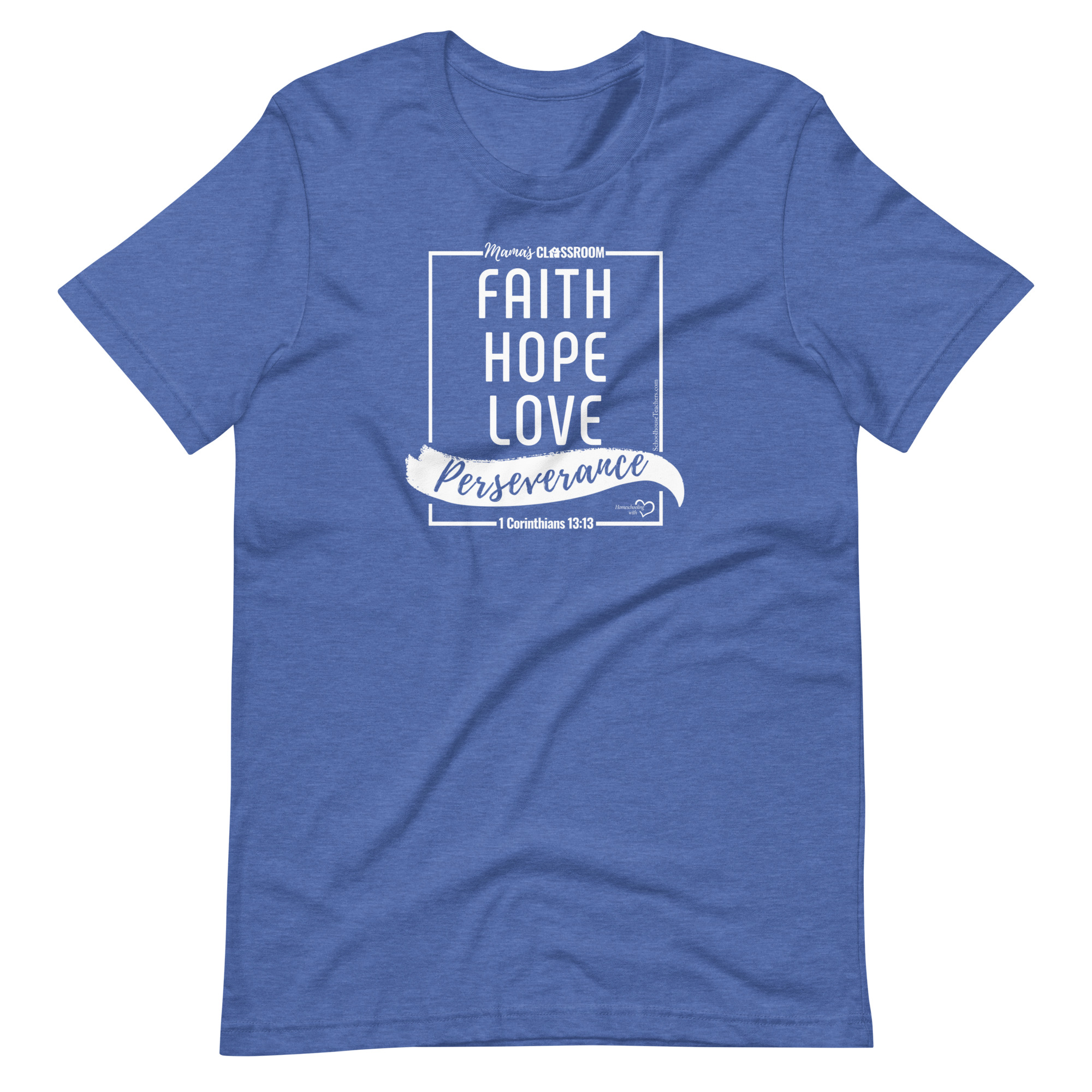 Faith Hope Love t-shirt (white logo) - Image 6